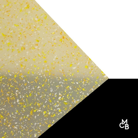 1/8" Luminous Siesta MicroFlake Glitter Cast Acrylic Sheets