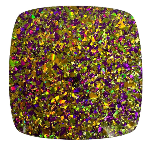 1/8" Mardi Gras Majesty Flake Glitter Cast Acrylic Sheets