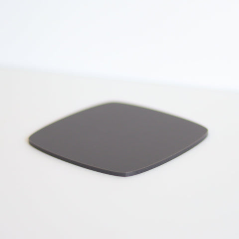 1/8" Matte Charcoal Cast Acrylic Sheets | Matte/Gloss Finish