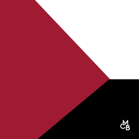 1/8" Matte Crimson Cast Acrylic Sheets | Matte/Gloss Finish PANTONE 201C