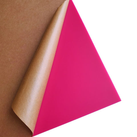 1/8" Matte Magenta Cast Acrylic Sheets | Matte/Gloss Finish