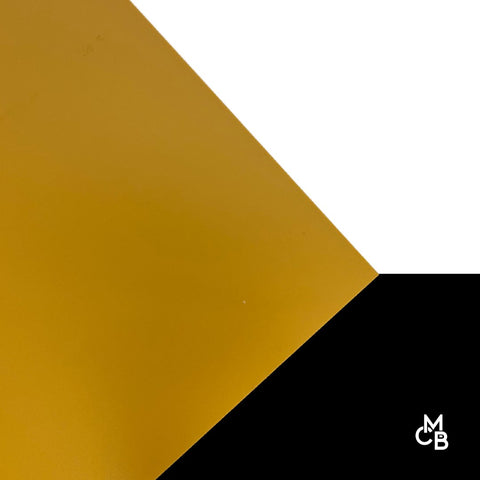 1/8" Matte Metallic Gold Acrylic Sheets