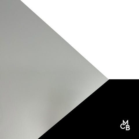 1/8" Matte Metallic Silver Acrylic Sheets