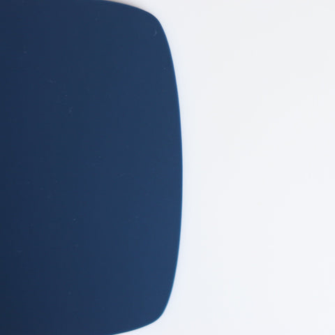 1/8" Matte Slate Navy Blue Cast Acrylic Sheets | Matte/Gloss Finish