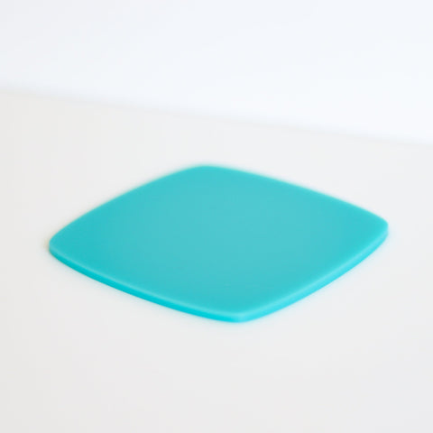 1/8" Matte Turquoise Cast Acrylic Sheets | Matte/Gloss Finish