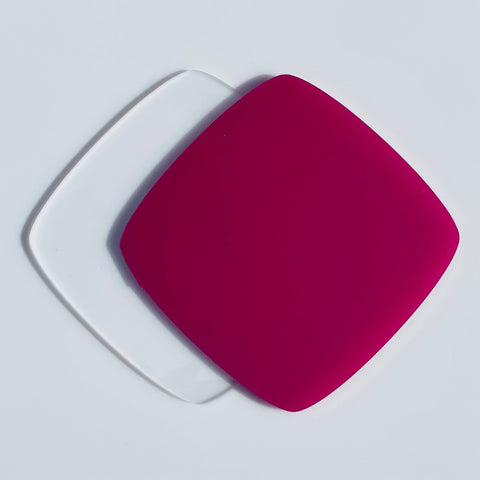 1/8" Matte Berry Cast Acrylic Sheets | Matte/Gloss Finish
