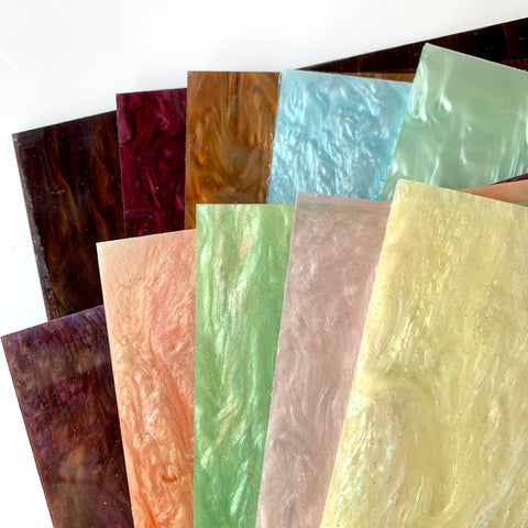 1/8" Mocha Pearl Cast Acrylic Sheets