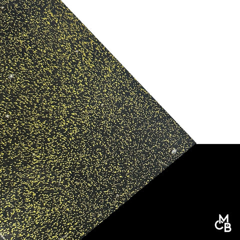 1/8" Mystic Black Glitter Cast Acrylic Sheets