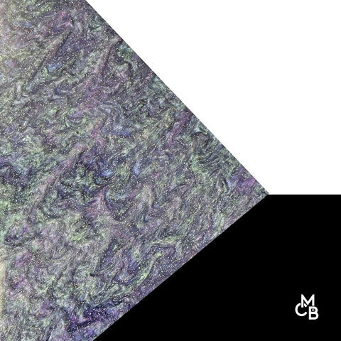 1/8" Nebula Marbled Glitter Cast Acrylic Sheets