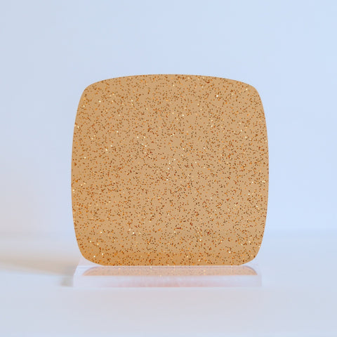 1/8" Orange Glitter Jellies Cast Acrylic Sheets