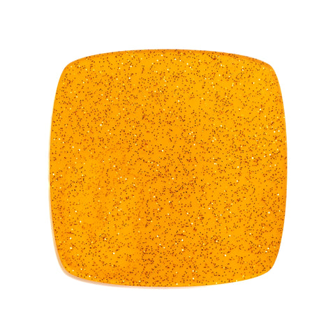 1/8" Orange Glitter Jellies Cast Acrylic Sheets