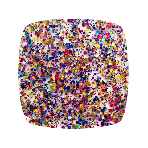 1/8" Party Time Glitter Dots Cast Acrylic Sheets