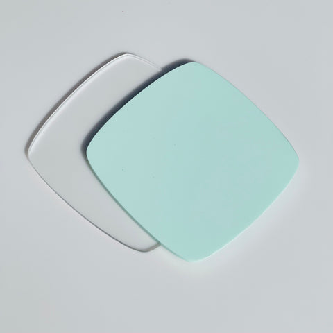 1/8" Matte Pastel Mint Cast Acrylic Sheets | Matte/Gloss Finish
