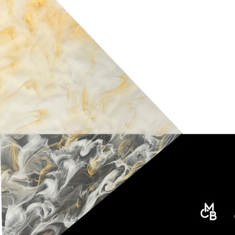 1/8" Phantom Marble Cast Acrylic Sheets