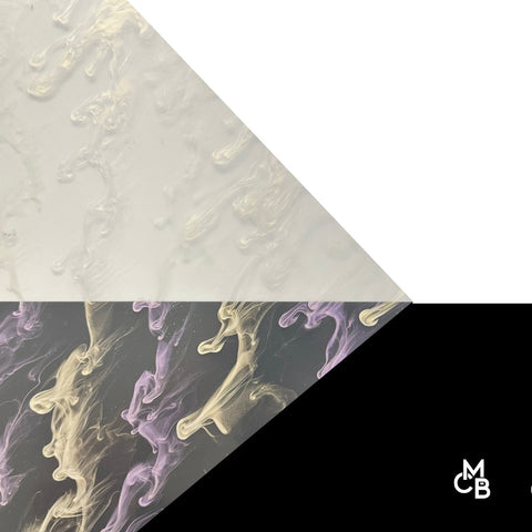 1/8" Phantom Menace Marble Cast Acrylic Sheets