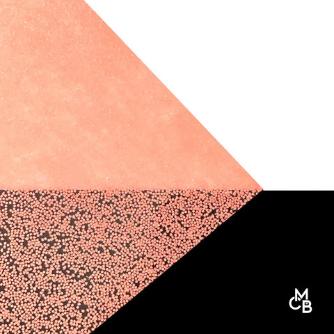 1/8" Pink Coral GlowGlitter Cast Acrylic Sheets