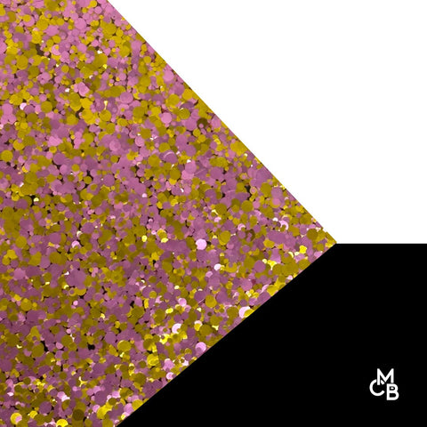 1/8" Pretty Princess Glitter Dots Cast Acrylic Sheets