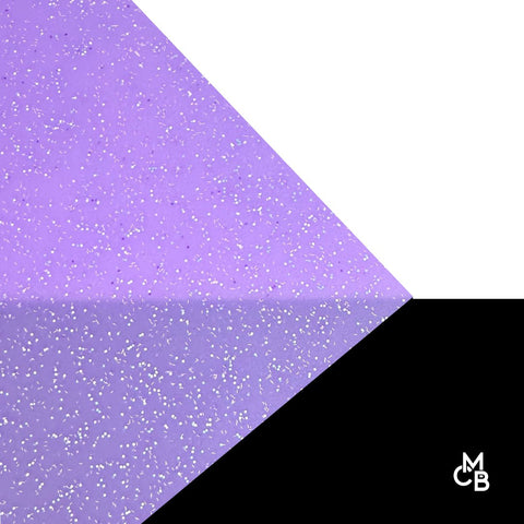 1/8" Purple Party Pop Glitz Glitter Cast Acrylic Sheets