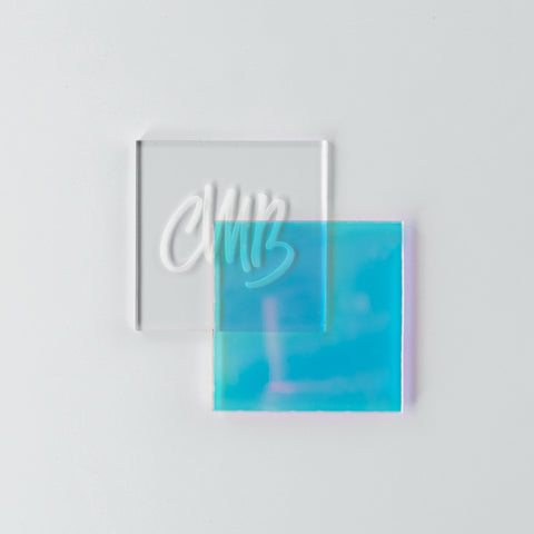 1/8" Iridescent Blue Acrylic Sheets