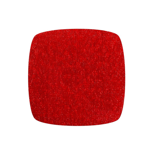 1/8" Red Shimmer Fabric Cast Acrylic Sheets
