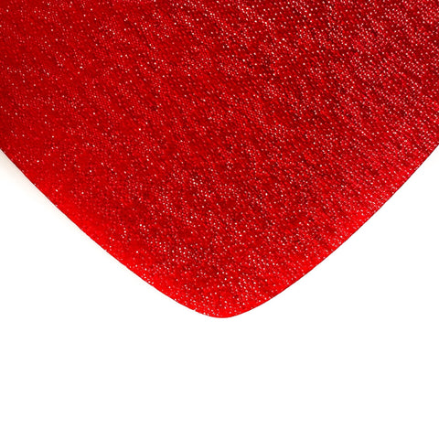 1/8" Red Shimmer Fabric Cast Acrylic Sheets