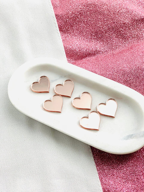 1/8" Rose Gold Mirror Acrylic Sheets