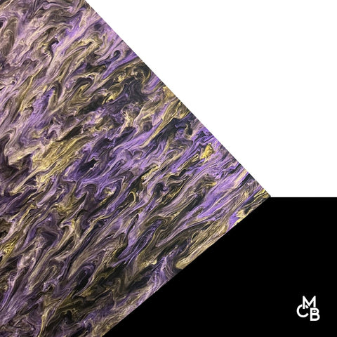 1/8" Royal Northern Lights Marble Cast Acrylic Sheets