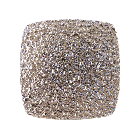 1/8" Silver Dragon's Hide Textured Mirror Acrylic Sheets