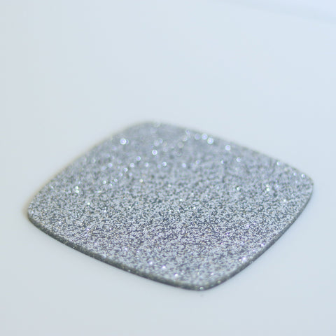 1/8" Silver Glitter Cast Acrylic Sheets