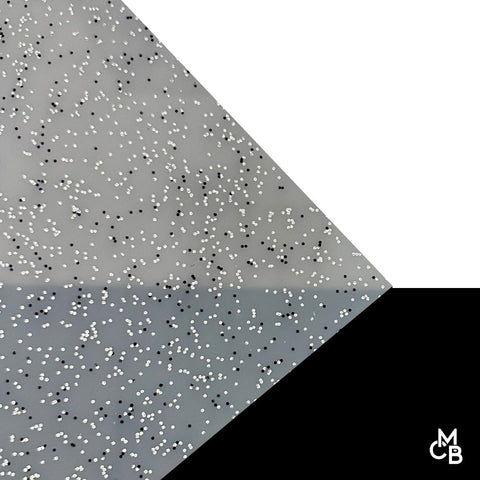 1/8" Silver Storm Glitz Glitter Cast Acrylic Sheets