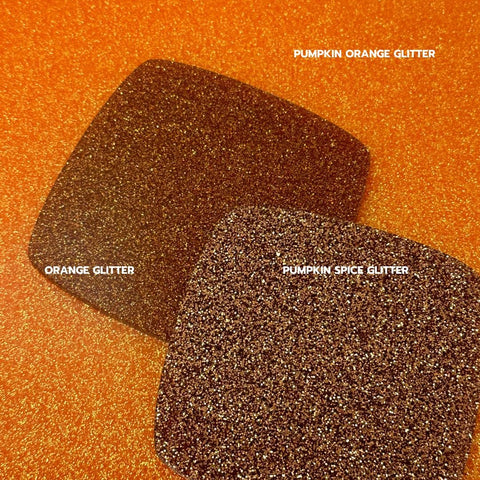 1/8" Tangerine Glitter Cast Acrylic Sheets