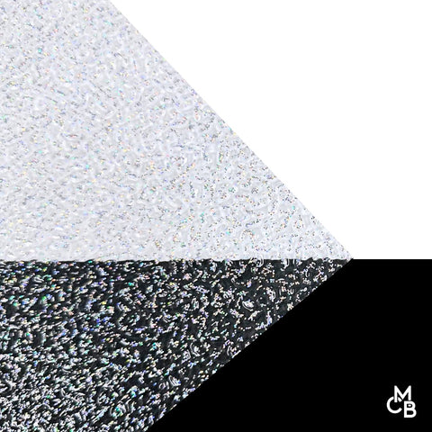 1/8" Textured Holographic Glitter Jellies Cast Acrylic Sheets