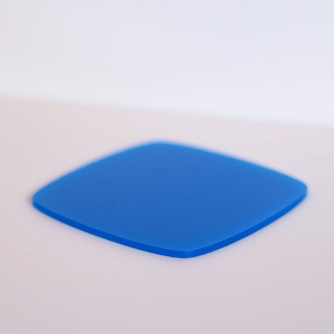 1/8" Transparent Blue Cast Acrylic Sheets | 2424