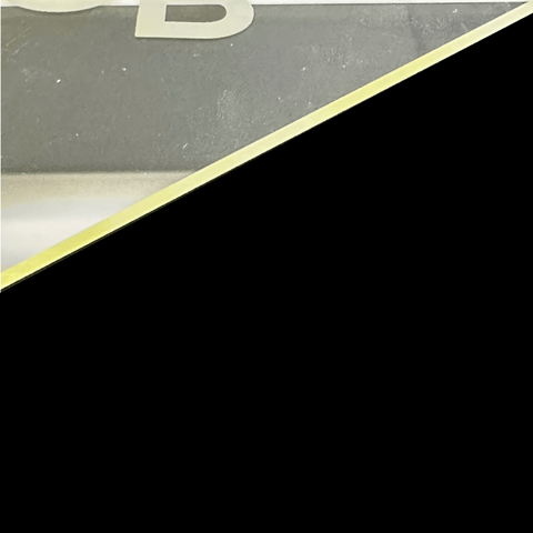 1/8" Transparent Edge Glow Yellow Cast Acrylic Sheets