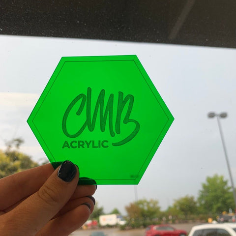 1/8" Transparent Green Cast Acrylic Sheets | 2092 Transparent
