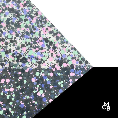 1/8" Unicorn Farts Glitter Dots Cast Acrylic Sheets