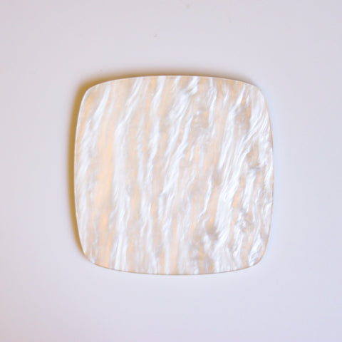 1/8" White Pearl Cast Acrylic Sheets