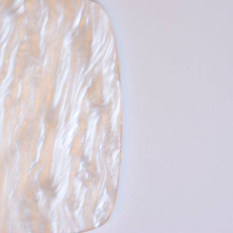 1/8" White Pearl Cast Acrylic Sheets