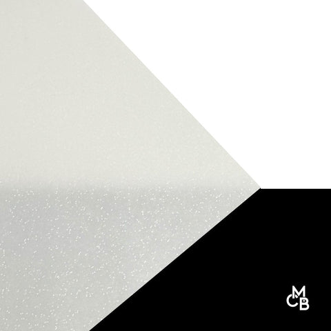 1/8" WhiteOut Glitter Cast Acrylic Sheets