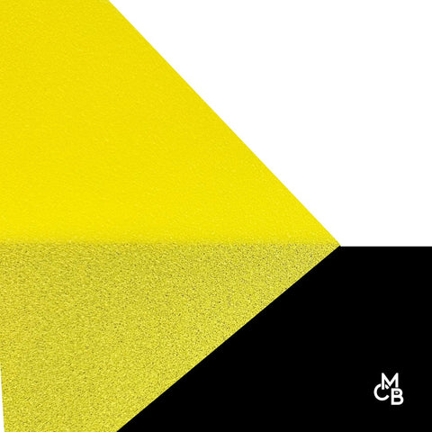 1/8" Yellow Glitter Cast Acrylic Sheets