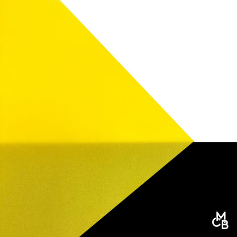 1/8" Yellow Glow in the Dark Cast Acrylic Sheets