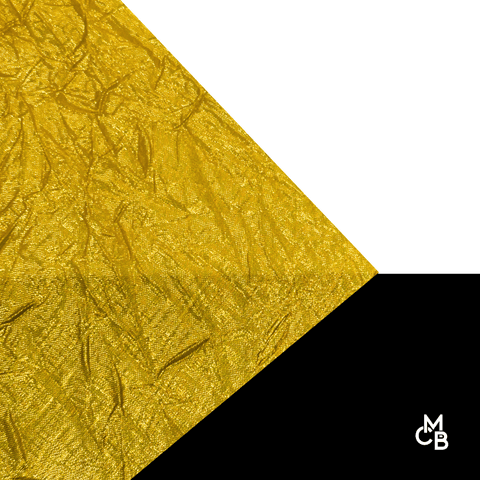 1/8" Yellow Gold Crushed Taffeta Threads Cast Acrylic Sheets