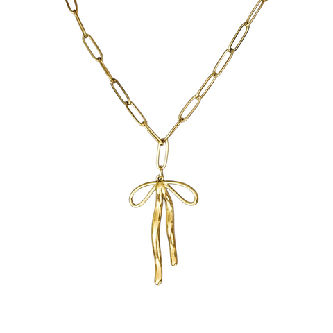 New Premium Full Necklace Paperclip Chain Finding (Silver or Gold Stainless Steel), Pack of 5, Chain #19
