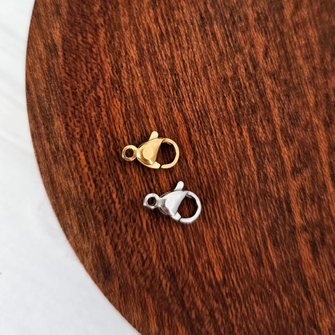 New Premium Lobster Clasp Findings (Silver or Gold), 20 Pieces, Chain #24