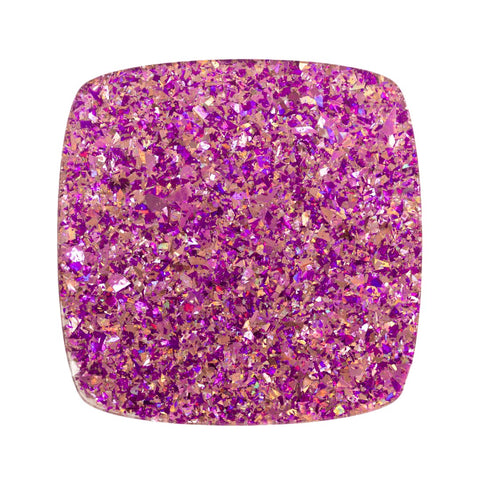 5/32" Valentines Purple Chunky Flake Glitter Cast Acrylic Sheets