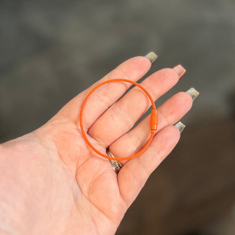 Wire Keychain Cable Thingie