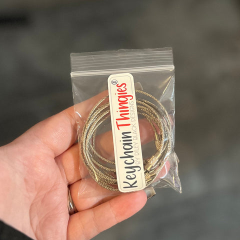 Wire Keychain Cable Thingie
