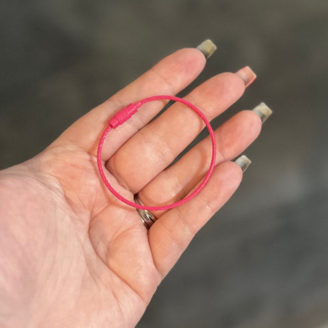Wire Keychain Cable Thingie