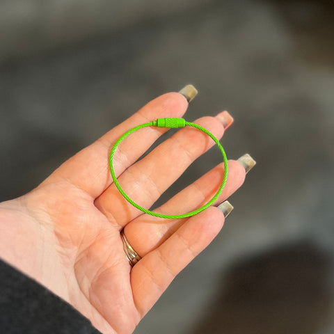 Wire Keychain Cable Thingie