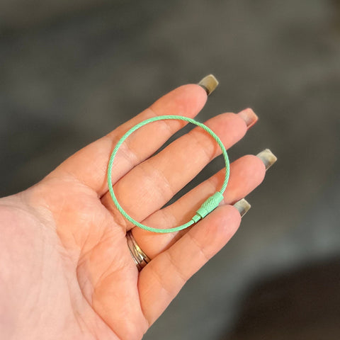 Wire Keychain Cable Thingie